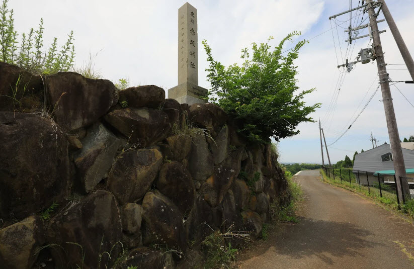 Shimo Akasaka Castle Ruins, Japan